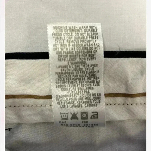 Levi’s Khakis Classic Fit Black Pants Size 36 - Picture 7 of 9